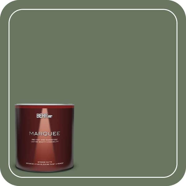 BEHR MARQUEE 1 qt. #440F-6 Old Vine Matte Interior Paint & Primer
