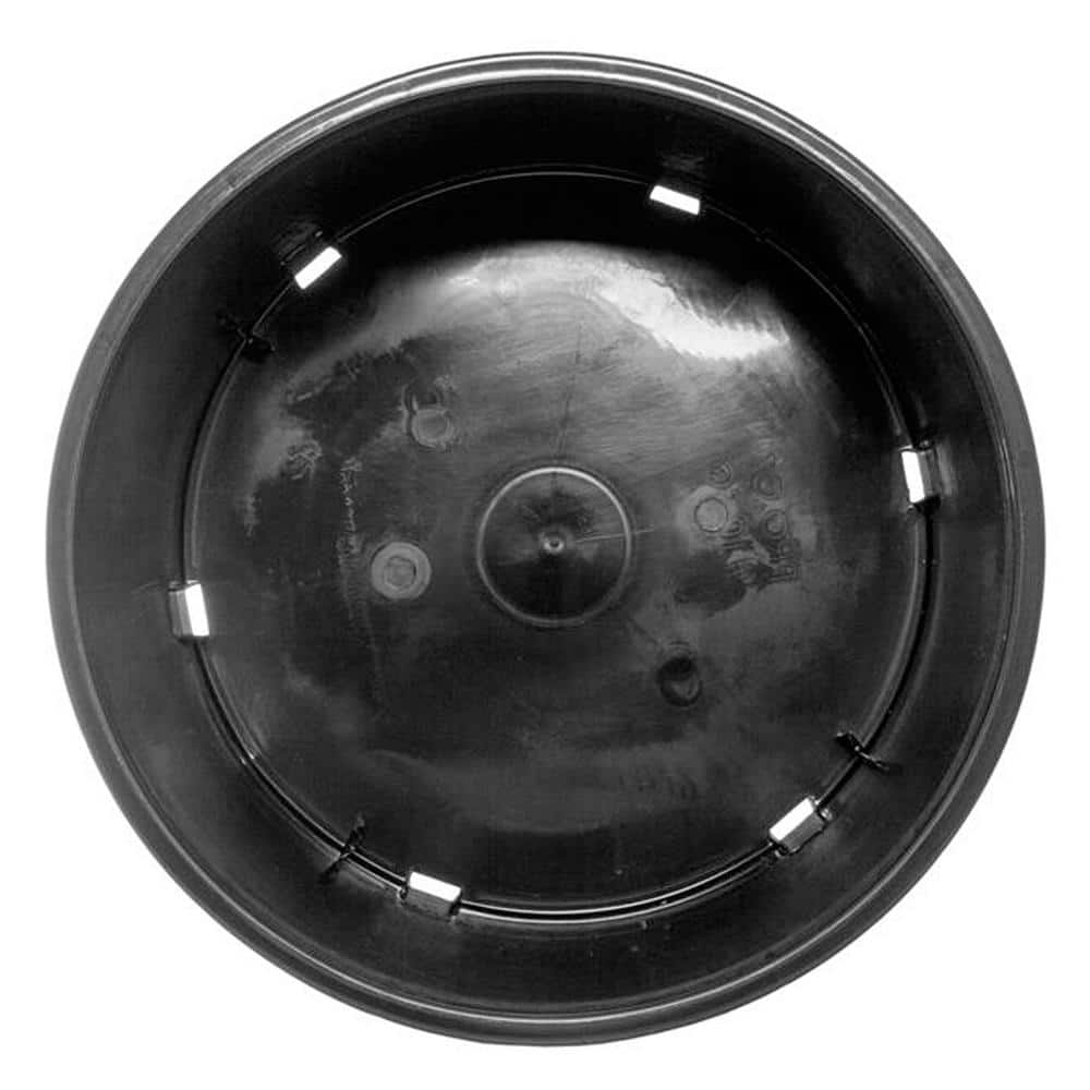 Black 10 Gallon Durable Plastic Garden Nursery Pots Set