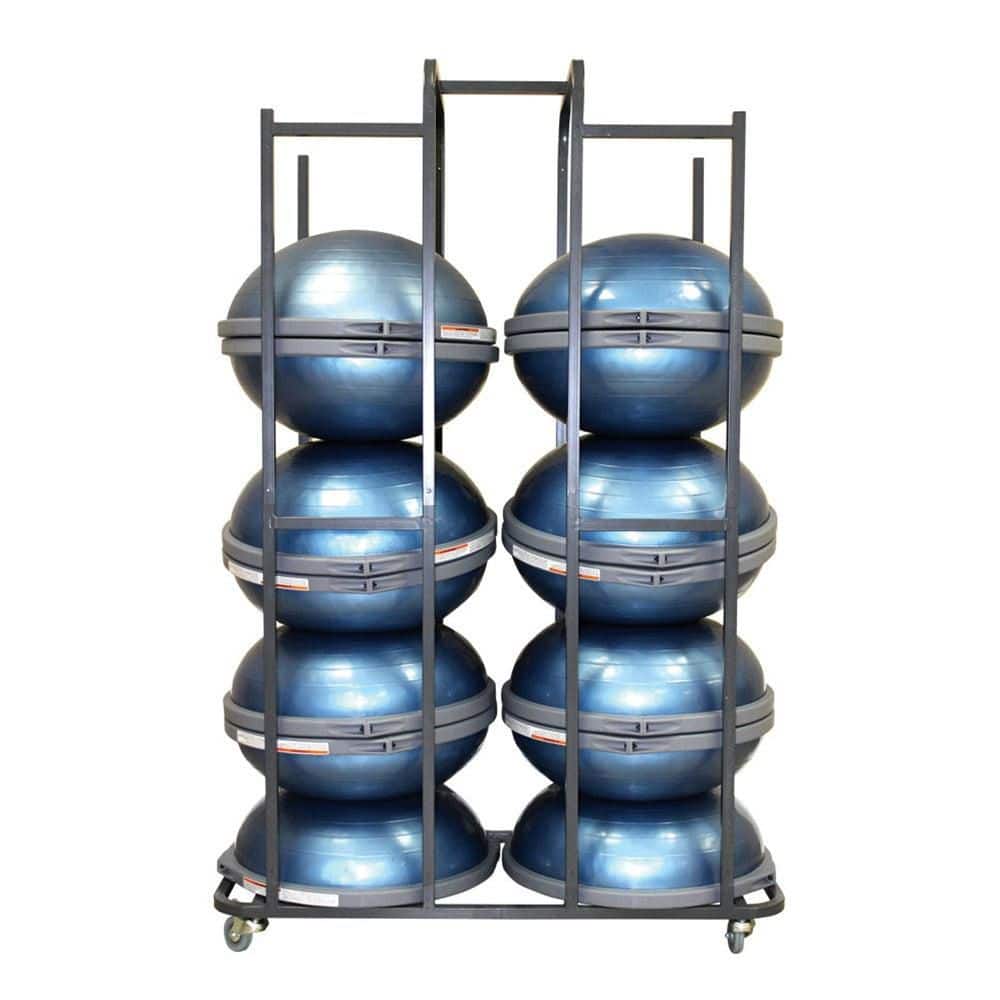 Stability Ball Rack – Securely Holds 14- Balance Trainers with Locking Casters for Easy Mobility and Organization price history on PriceWatchPro