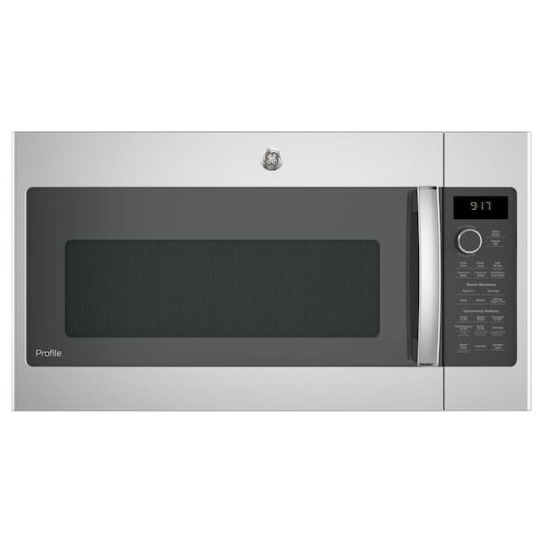 GE Profile 1.7 cu. ft. Over the Range Convection Microwave in Stainless Steel