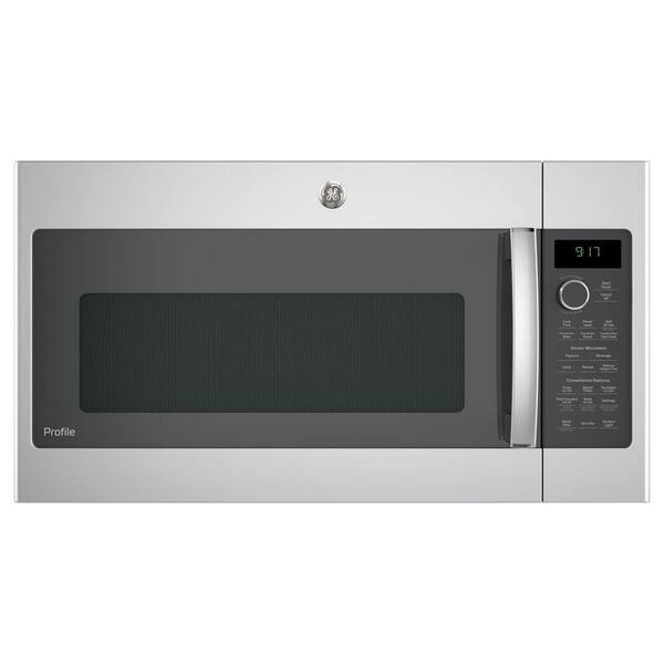 GE Profile Profile 1.7 cu. ft. Over the Range Convection Microwave in Stainless Steel