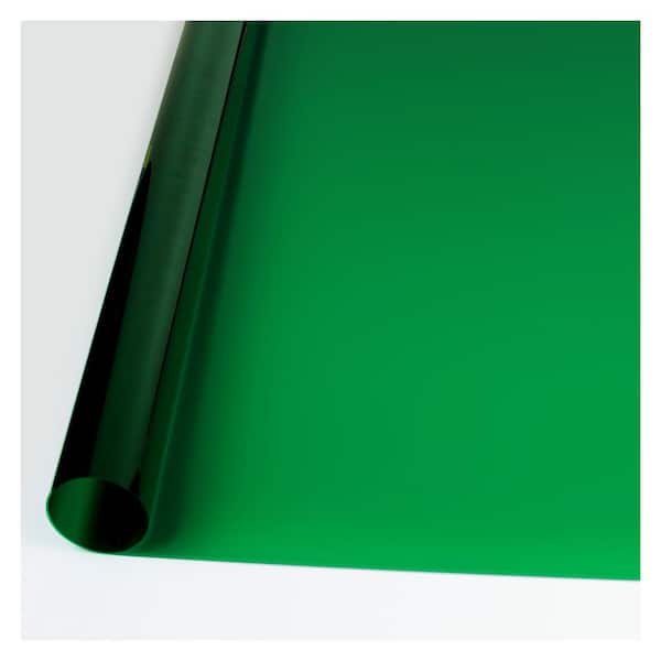 BuyDecorativeFilm 48 in. x 50 ft. CAGN Transparent Color Green Window Film
