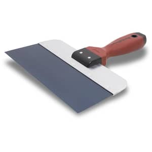 10 in. x 3 in. Blue Steel Tape Knife with DuraSoft Handle