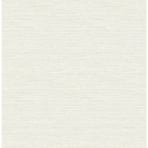 Agave Dove Faux Grasscloth Paper Strippable Wallpaper (Covers 56.4 sq. ft.)