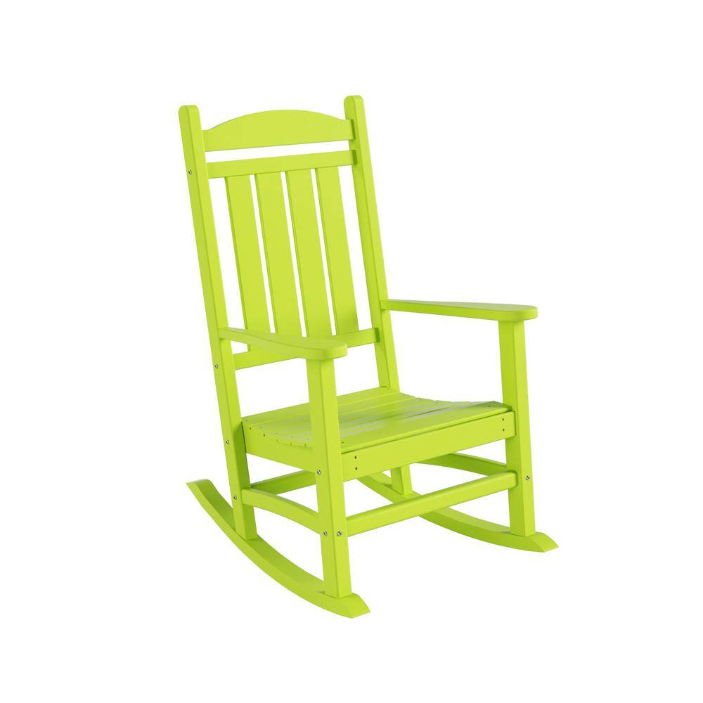 Kenly Lime Classic Plastic Outdoor Rocking Chair price history on PriceWatchPro