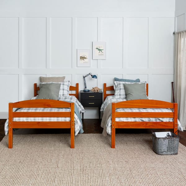 Walker Edison Furniture Company Honey Traditional Solid Wood Walker Edison Furniture Company Honey Traditional Solid Wood