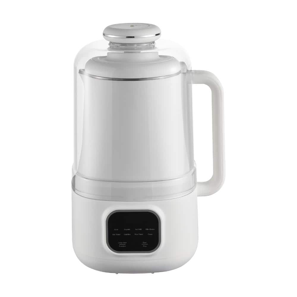 HONGGE 8 in 1 Nut Milk Maker 34 oz. Soy Milk Maker 200 W Blending with High Temp Self Cleaning