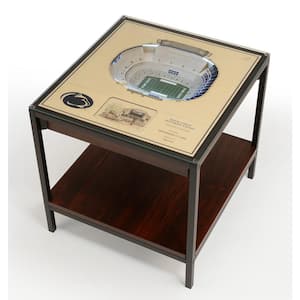 NCAA Penn State Nittany Lions 23 in. x 22 in. 25-Layer StadiumViews Lighted End Table