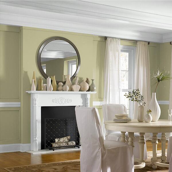 Behr Marquee 1 Qt S340 4 Back To Nature One Coat Hide Matte Interior Paint Primer The Home Depot