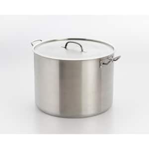 Professional 35 qt. Stainless Steel Stock Pot with Lid