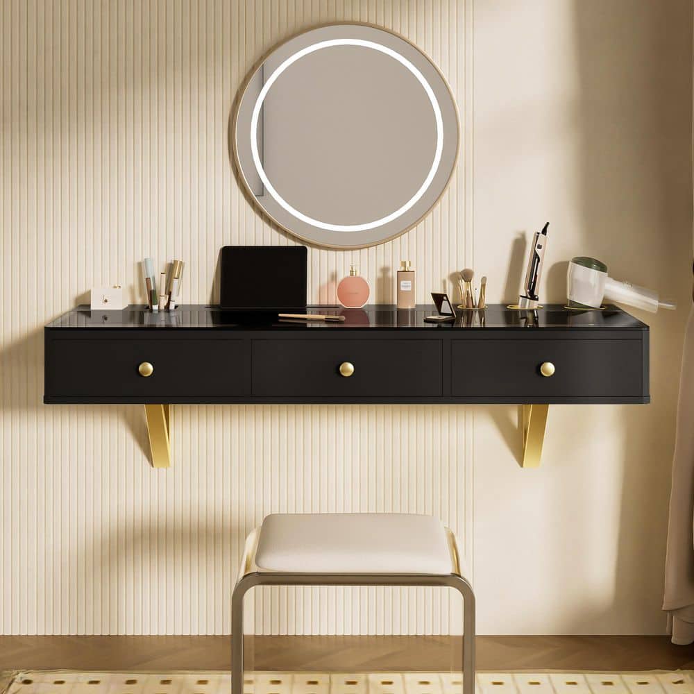 Best HD Pictures about  Wall Mount Makeup Vanitynull  with No AI Images