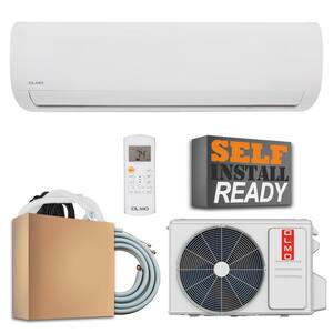 18,000 BTU 1.5 Ton Alpic Eco Ductless Mini Split Air Conditioner with Heat Pump and Self Install Kit - 208/230-Volt 60Hz