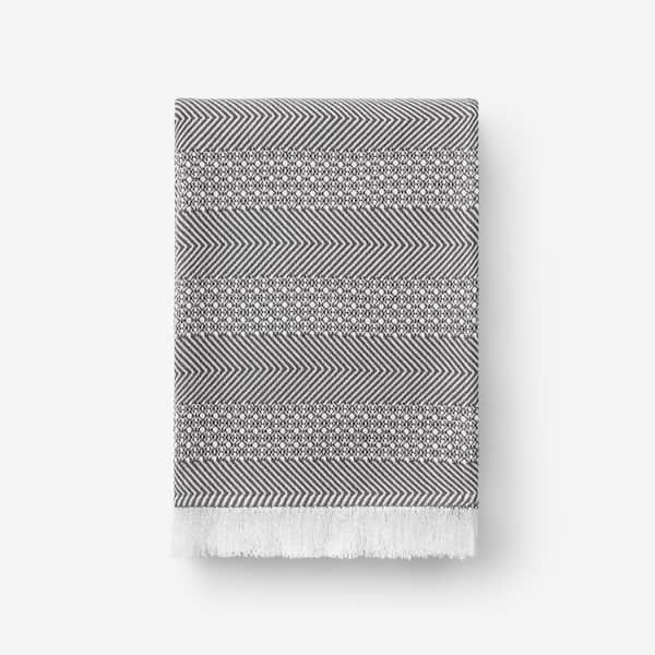 The Company Store Kerela Gray Throw Blanket