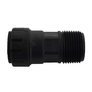 ProLock 1/2 in. Push-to-Connect Plastic x 3/4 in. MIP Male Adapter Fitting