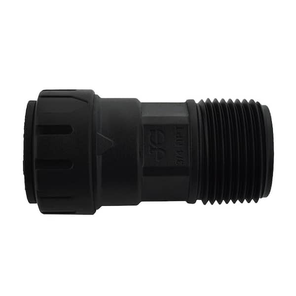 SharkBite ProLock 1/2 in. Push-to-Connect Plastic x 3/4 in. MIP Male Adapter Fitting