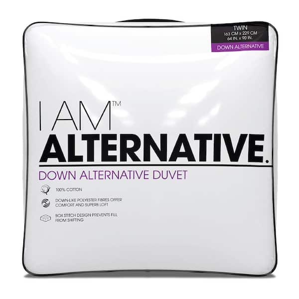 I AM White Full/Queen Down Alternative Comforter