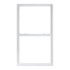 35.875 in. x 61.875 in. 70 Series White Single Hung Low-E Argon SC Glass Vinyl FL Flange Window, Screen Incl