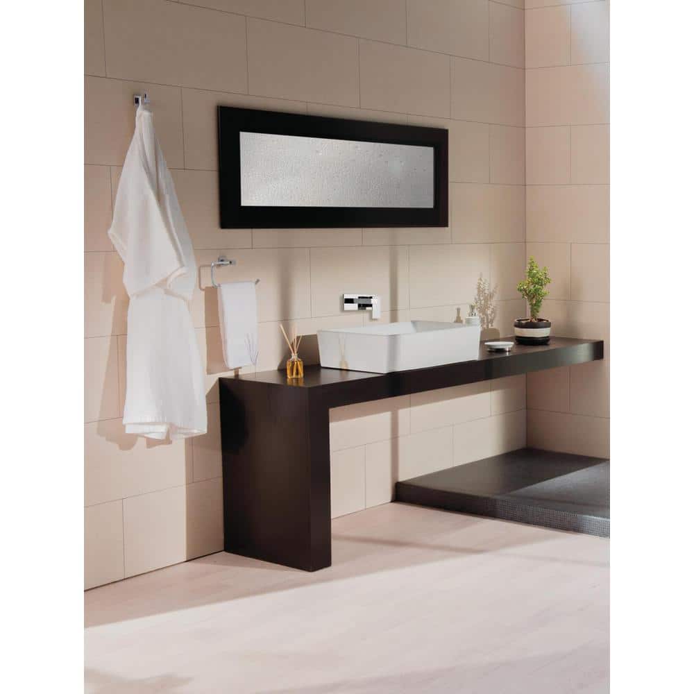 Chrome Modern Wall Mounted Towel Ring