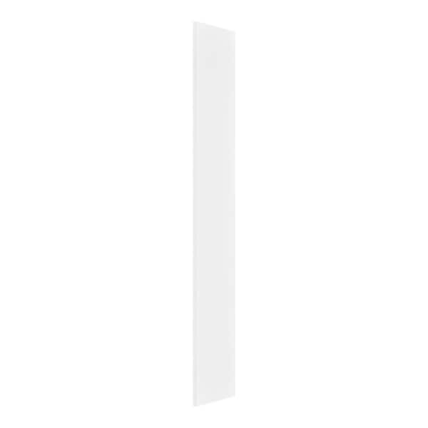 Hampton Bay Avondale 12 in. W x 60 in. H Wall Cabinet Bottom Cover Panel in Alpine White
