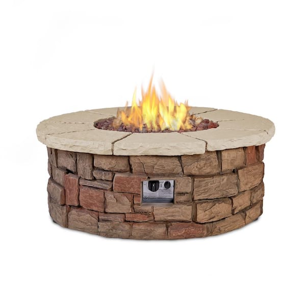 propane fire table home depot