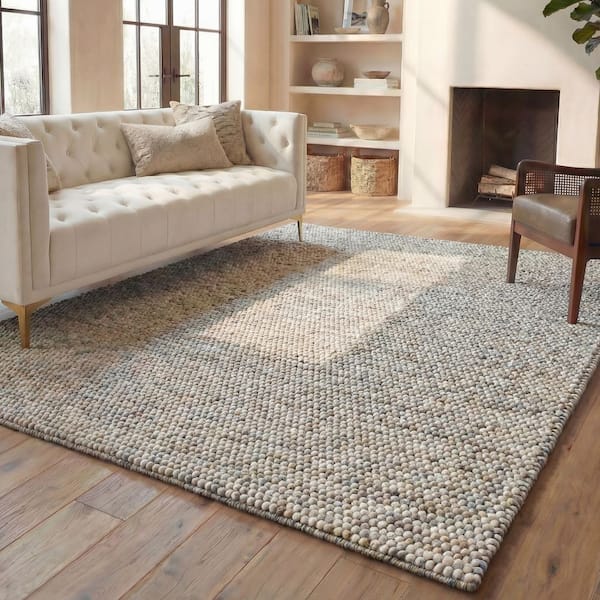 Natura Ivory/Multi 8 ft. x 10 ft. Gradient Area Rug