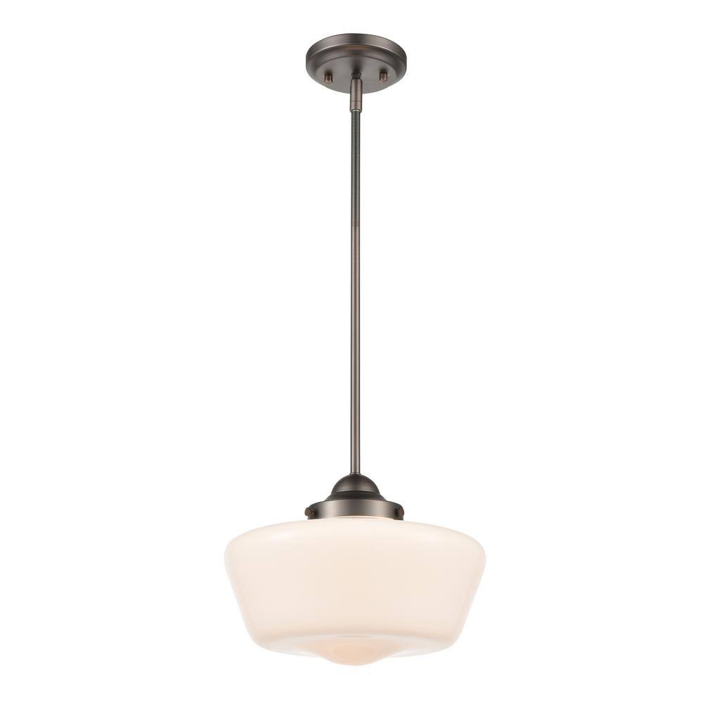 schoolhouse pendant light home depot