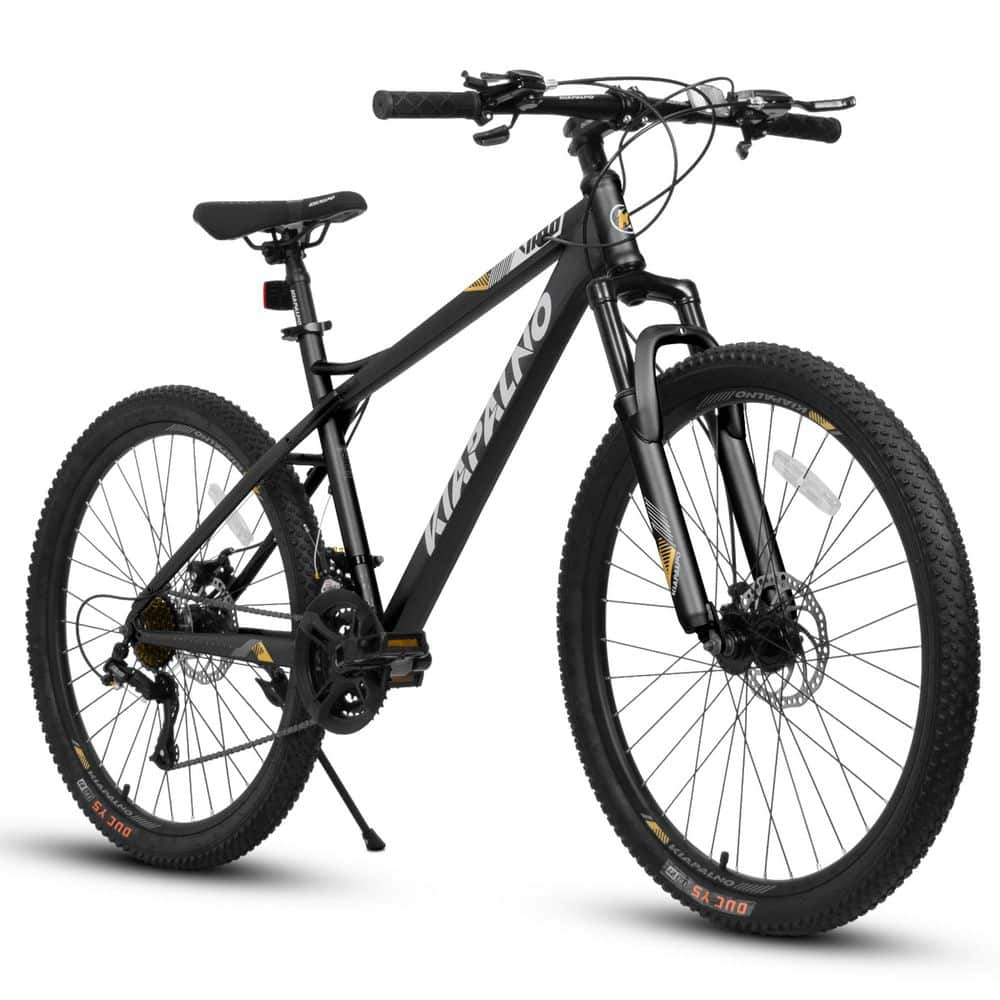 26 in. Mountain Bike, 21 Speed with High-Carbon Steel Frame for Adults, Dua
