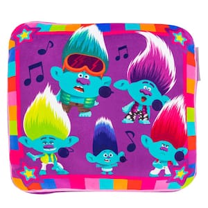 Trolls 3 Feel The Music Multi-Color Travel Cloud Pillow