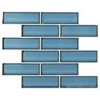 Haiku Sapphire 11.73 in. x 11.73 in. x 8 mm Beveled Mixed Glass Mesh-Mounted Mosaic Tile ( 9.6 sq. ft./Case )