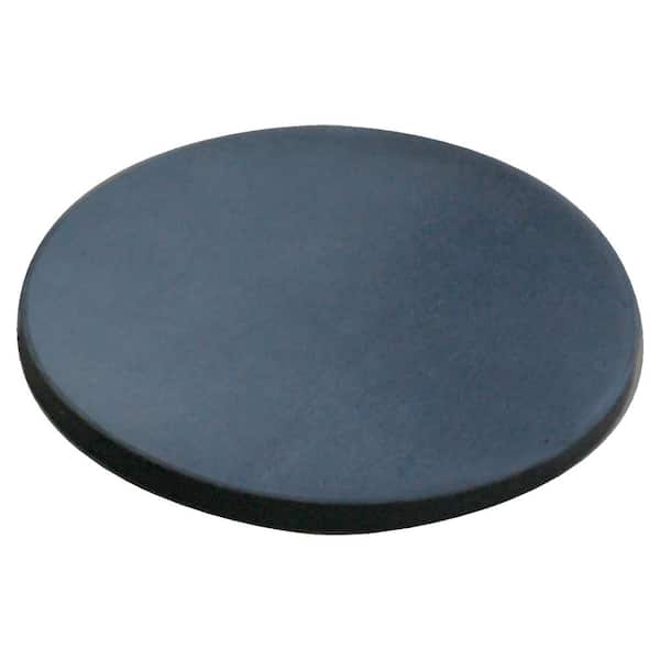 Rubber-Cal General Purpose Rubber Sheet 60A - Black - 0.25 in.  x 1 in. Disc (100-Pack)