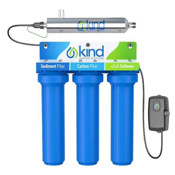 Kind Water Systems Whole House Salt-Free Water Softener and Filter Combo with UV