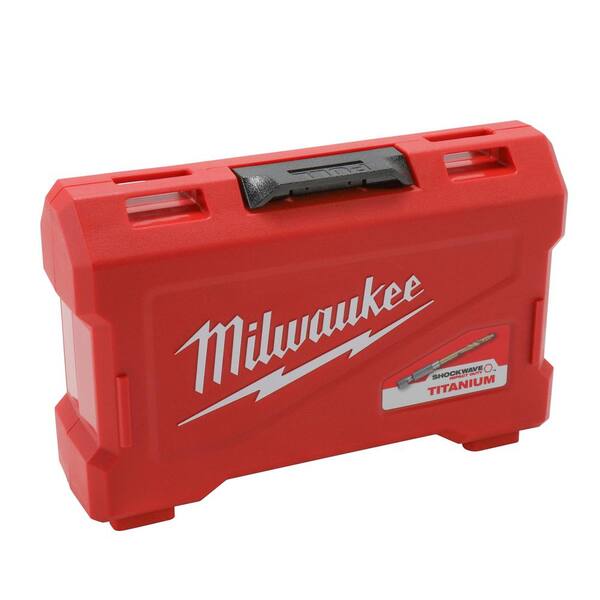 Milwaukee - SHOCKWAVE IMPACT DUTY Titanium Drill Bit Set (18-Piece)