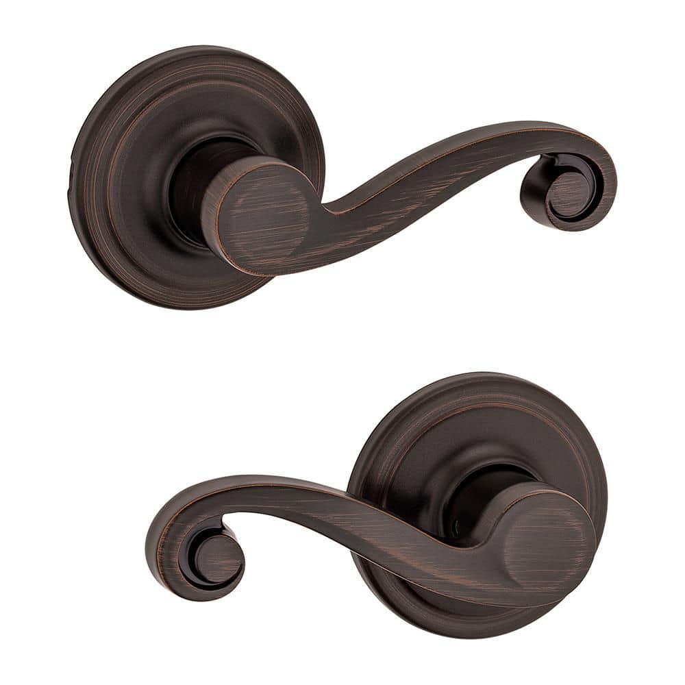 Kwikset Lido Venetian Bronze Hall/Closet Door Handle 720LL 11P CP