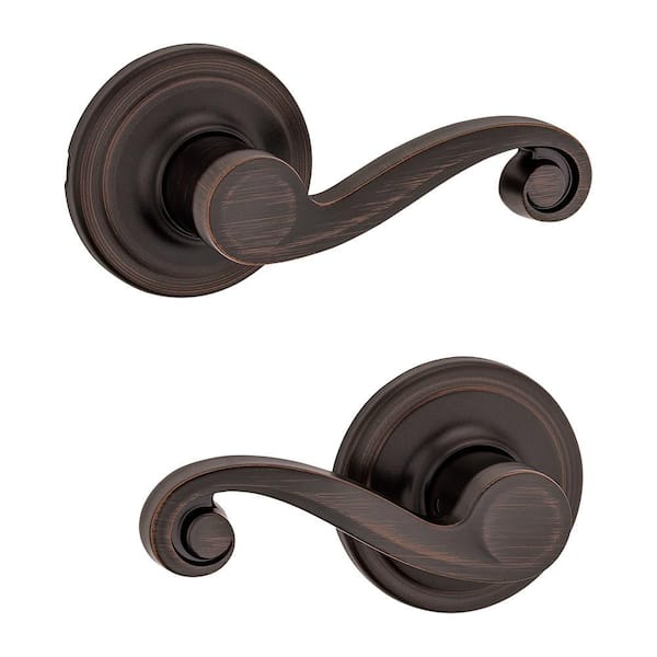 Kwikset Lido Venetian Bronze Hall/Closet Door Handle 720LL 11P CP