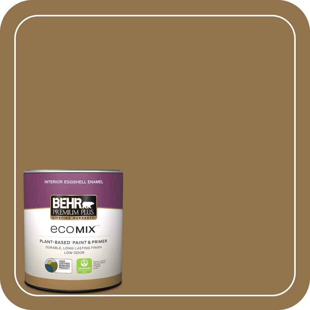 1 qt. #N290-7 Marrakech Brown Eggshell Enamel EcoMix Plant-Based Interior Paint & Primer price history on PriceWatchPro