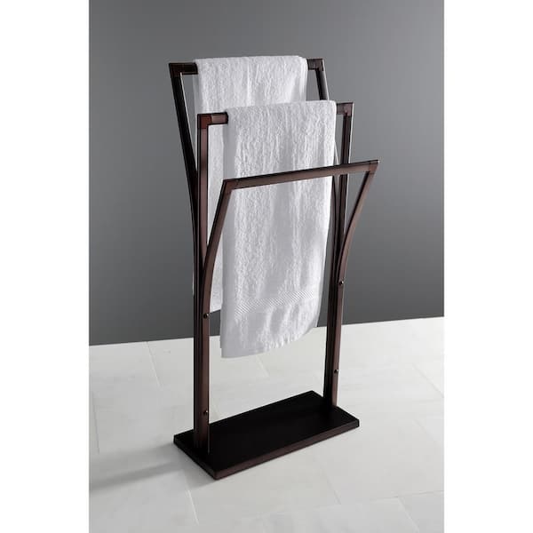 Towel Bar - Metal Rack in Black, Bronze, Brass, Silver, & White - Cascade  Iron Co
