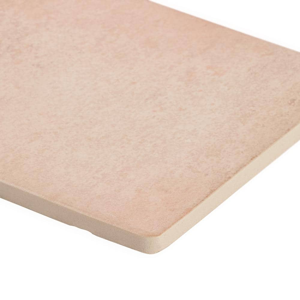 Kaleo 7.08 in. x 14.17 in. Matte Terracotta Look Porcelain Tile