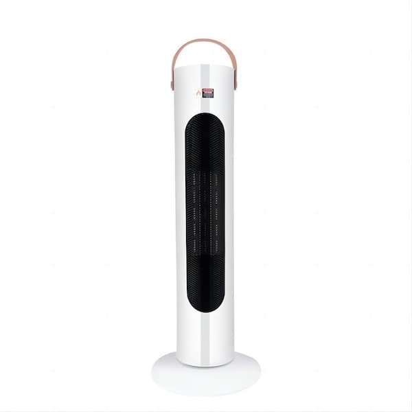 Tileon White Electric Space Heater, 4 Heat Modes Setting, Overheating Protection, for Bedroom, home, Office (1500 Watt)
