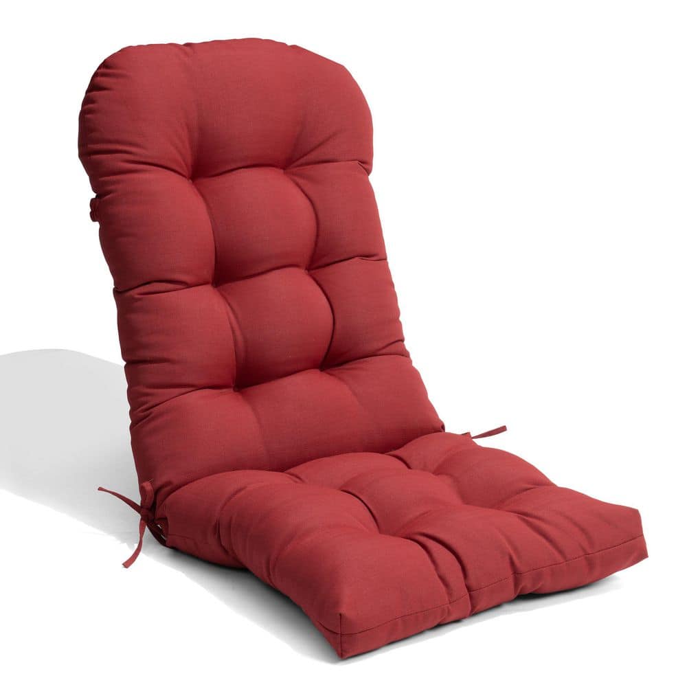 19.7 in. x 49.6 in. 1-Piece Outdoor Adirondack Chair Cushion Rocking Chair Cushions High Back in Chili price history on PriceWatchPro