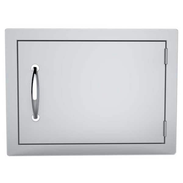 Classic Series 14 in. x 20 in. 304 Stainless Steel Horizontal Access ...