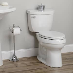 Jamestown Round Soft Close Front Toilet Seat in White