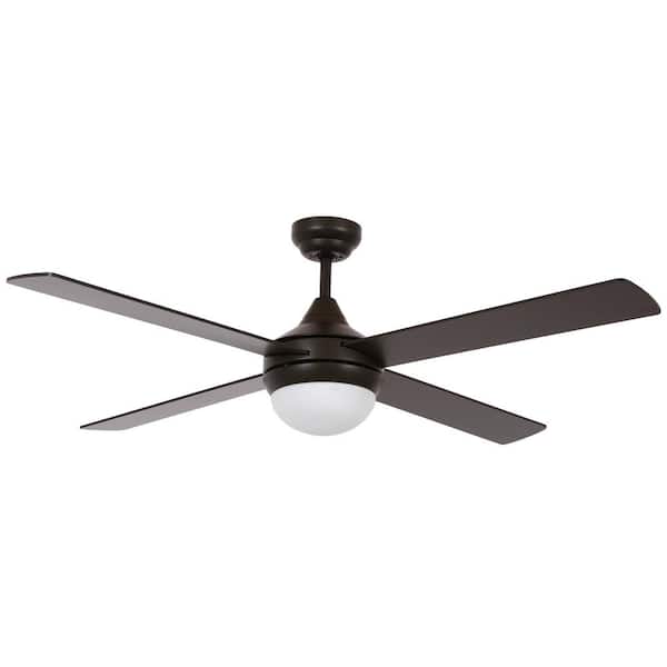 Lucci Air Airlie II Eco Oil Rubbed Bronze 52 in. Light with Remote Ceiling Fan
