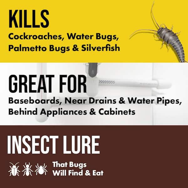 16 oz. Roach Killer Powder 99% Boric Acid with Lure