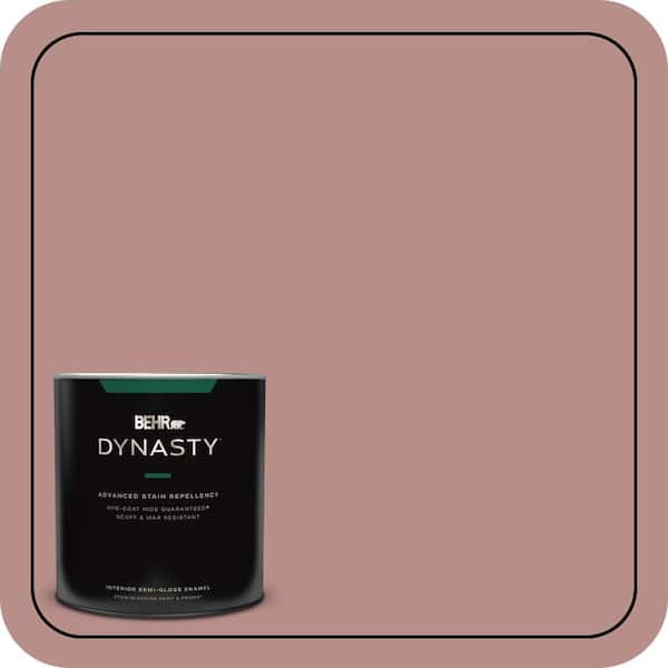 BEHR DYNASTY 1 qt. #160F-4 Ponder Semi-Gloss Enamel Interior Stain-Blocking Paint and Primer