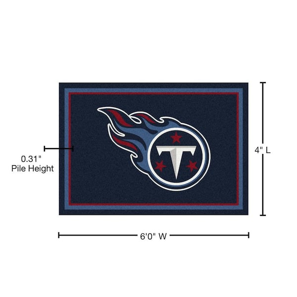 Tennessee Titans Tall Team Flag Kit with Pole