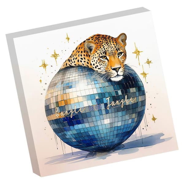 VENICE BEACH Collections Bungle in the Jungle by Grotto Studios 1-Piece Unframed Graphic Print Animal Poster Art Print 20 in. x 20 in.