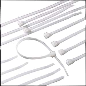 14 in. Natural Double Lock Cable Ties (500-Pack)