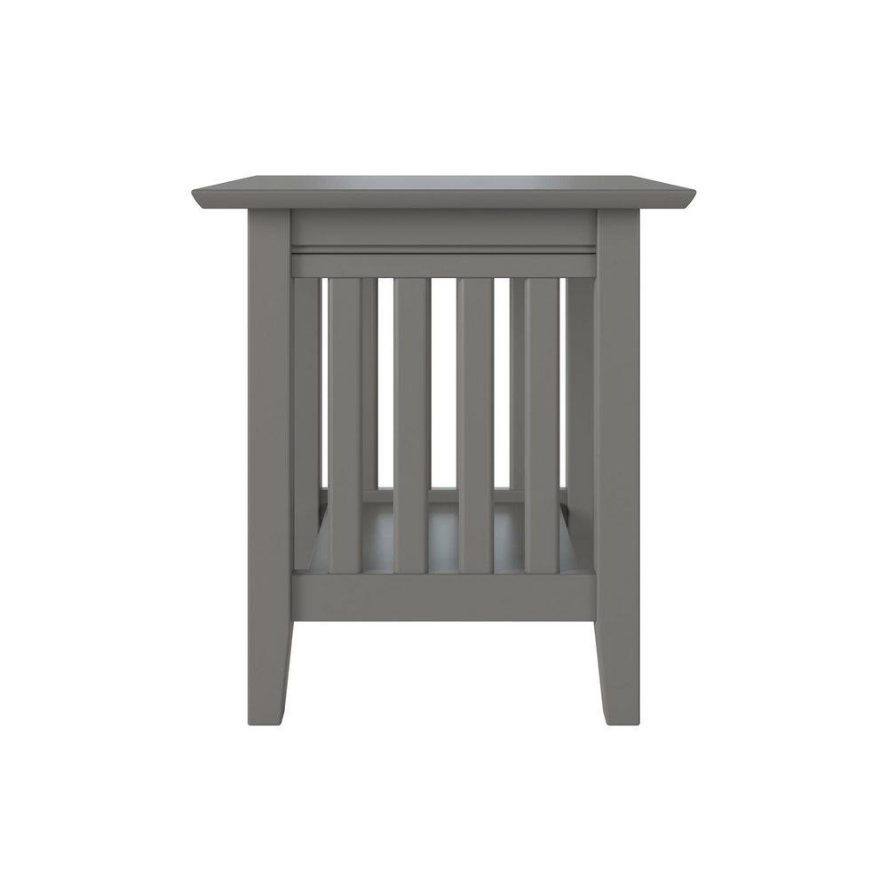 Mission Walnut End Table - thumbnail 2