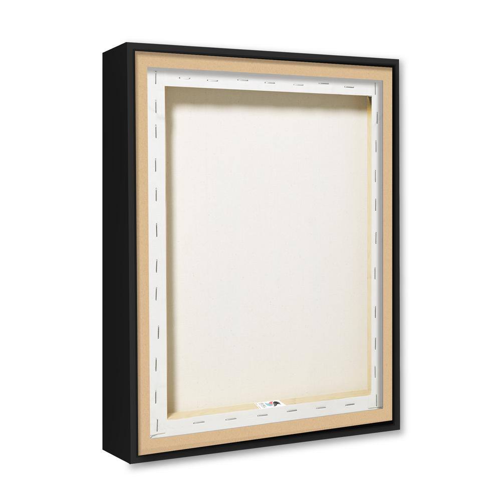 Beverly Hills Tropical Vacation Metallic Gold Framed Canvas Print, 17 x 21