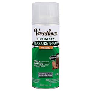11 oz. Clear Semi-Gloss Oil-Based Spar Urethane Spray (6-Pack)